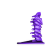 wraith_spine_b1.stl Free STL file Surtur crown Spine and mount・3D printer model to download