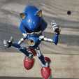 Free STL file Team Eggman Figurine Set: Eggman, Metal Sonic