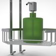 3.jpg NURBS BATHROOM SHOWER SHELVES 3D model