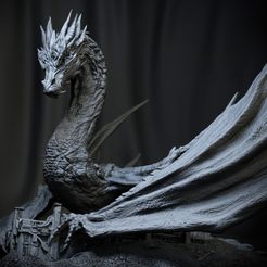 0.jpeg STL-Datei Smaug 3D-Druck・3D-druckbares Modell zum Herunterladen