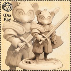 mouse-knight.jpg STL file Mouse Knight・Template to download and 3D print