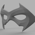 Nightwing Mask 2.png STL file Nightwing Chest Armor with Free Mask・3D printable model to download, VillainousPropShop