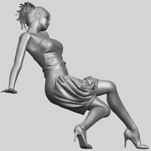 19_TDA0661_Naked_Girl_G09A09.png Download free file Naked Girl G09 • Design to 3D print, GeorgesNikkei