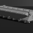 3-engine-cylinder-head-04-frontal-45-otro-lado.png Engine Cylinder Head – Detailed 3D Printable Model