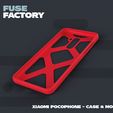 fusefactory_thingiverse_instagram_xiaomi_case-01.jpg Xiaomi Pocophone - case & mold