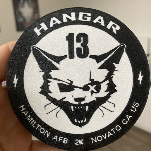 Hangar 13 coaster 3D model