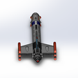 3.png Space ship toy 3D