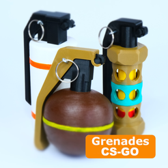 grenades.png CS-GO Grenades | three grenades | Grenades Pack
