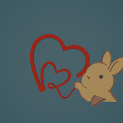 CONEJO.png Rabbit with a heart