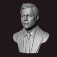 06.jpg Brad Pitt portrait sculpture