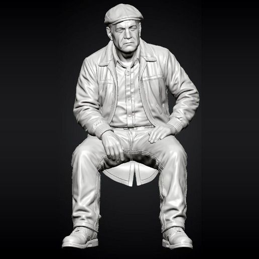 Taxi Drivers - Seated Driver in Flat Cap