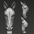 00.jpg Horse head Sculpture