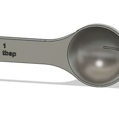 TableSpoon.jpg Fichier STL Cuillère à soupe・Design à télécharger et à imprimer en 3D