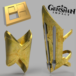 cover-image-baizhu-armour.png STL file Baizhu Genshin Impact Cosplay Armor・3D printable model to download
