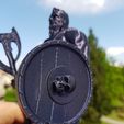 20190428_111019.jpg Archivo STL gratis Escultura bárbara vikinga・Diseño por impresión en 3D para descargar