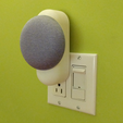 hero.png Archivo STL Montaje de la toma de corriente de Google Nest Home Mini, limpio y minimalista・Plan imprimible en 3D para descargar