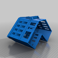 Eckhaus.png Free 3D file City house - Stadthaus - Eckhaus・3D print model to download