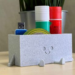 AnyConv.com__IMG_0096.jpg Free STL file Happy Sitting long pot・3D printable design to download