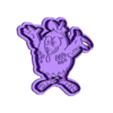 1.stl HAPPY CHICKEN COOKIE CUTTER