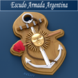 A.png Argentine Navy Coat of Arms with hanging base