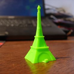 DSCN0191.JPG Download free STL file Light Eiffel Tower • 3D printing template, Proxya
