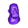Thanos Head.stl Infinity Thanos