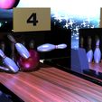 03.jpg Bowling game scene 3d model