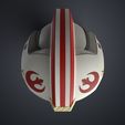 Skywalker_Pilot_Helmet-3Demon_19.jpg 3D-Datei Luke Skywalker X-Wing Pilot Helm - Star Wars・Design zum Herunterladen und 3D-Drucken