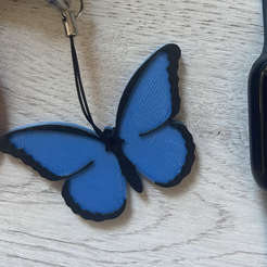 2.png Butterfly keychain
