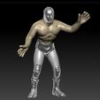 ScreenShot373.jpg El Santo : The silver masked one, Mexican toy wrestler.