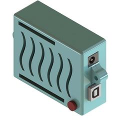 Uno_Case.JPG Free STL file Arduino UNO R3 Case with Reset Button・3D printing template to download
