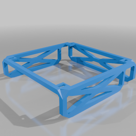 Watercooler horizontal Radiator stand