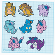 Pokemon-4.png Schlüsselanhänger Pack 151 Pokemon