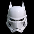 front.png Bat Trooper Helmet 3d print file