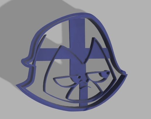 raven teen titans cutter - 3D model önizlemesi