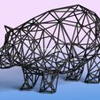 hippo-10.jpg Hippo - Wire Art