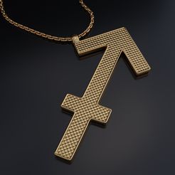 1.jpg Fichier 3D Pendentif Sagittaire・Modèle à télécharger et à imprimer en 3D