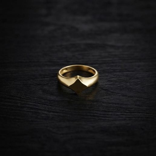 Jewelry Ring v6 L Size 3D print model