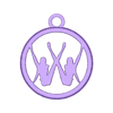 w.stl Volkswagen logo keychain