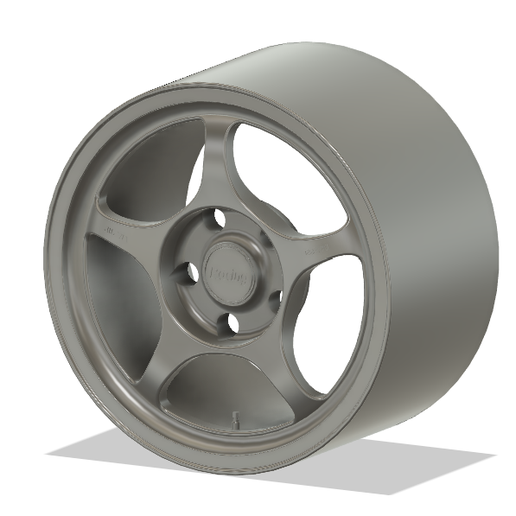 🚗 1/24 16x8 Enkei RP01 5x114.3 wheels・ 3D File for 3D printing