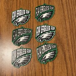 Free STL file Philadelphia Eagles - Logo・3D print design to download・Cults