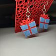 IMG_20221222_182846756_HDR.jpg STL file Christmas earrings gift・3D printer model to download