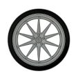 rohana1.jpg Rohana RC10 style - Scale Model Wheel set - 19-20" - Rims and Tyre