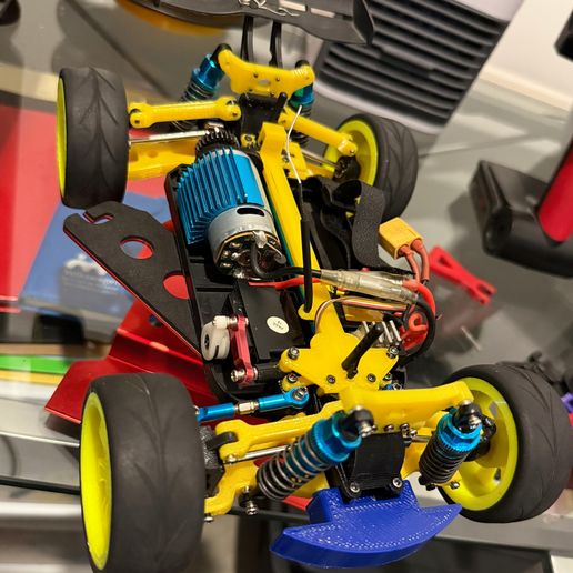 Improved suspension and steering for Wltoys A959 3D model