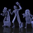 chrecter sculpt (2).jpg hitchhiking ghosts haunted mansion 3D print model