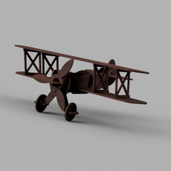 Sin-títul0o.png 3D file assemblable toy airplane・3D printer model to download, Smithk
