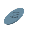 Latitude 64.png Free STL file Disc Golf Coaster set・3D printer design to download