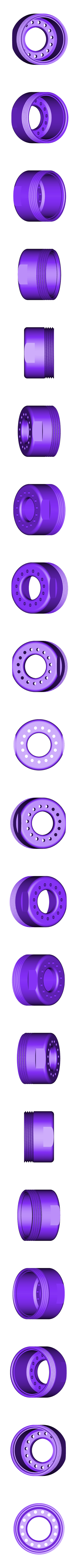 faucet_aerator_v2.stl Separador de flujo del aireador de grifo