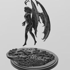 1.jpg STL file Demon girl・Design to download and 3D print, Helegias