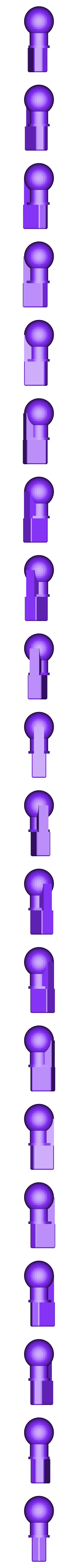 6_Rightleg7_Bottom2_Balljoint.stl パワーレンジャー サンダー・メガゾード